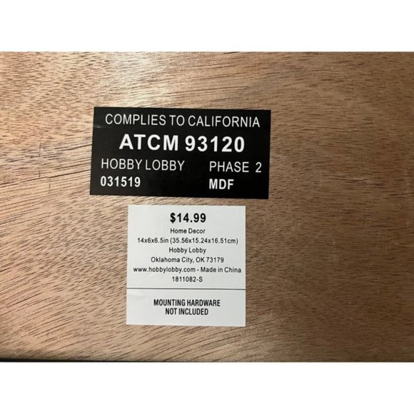 Home decor Wooden Shelf - Picture 4 of 5